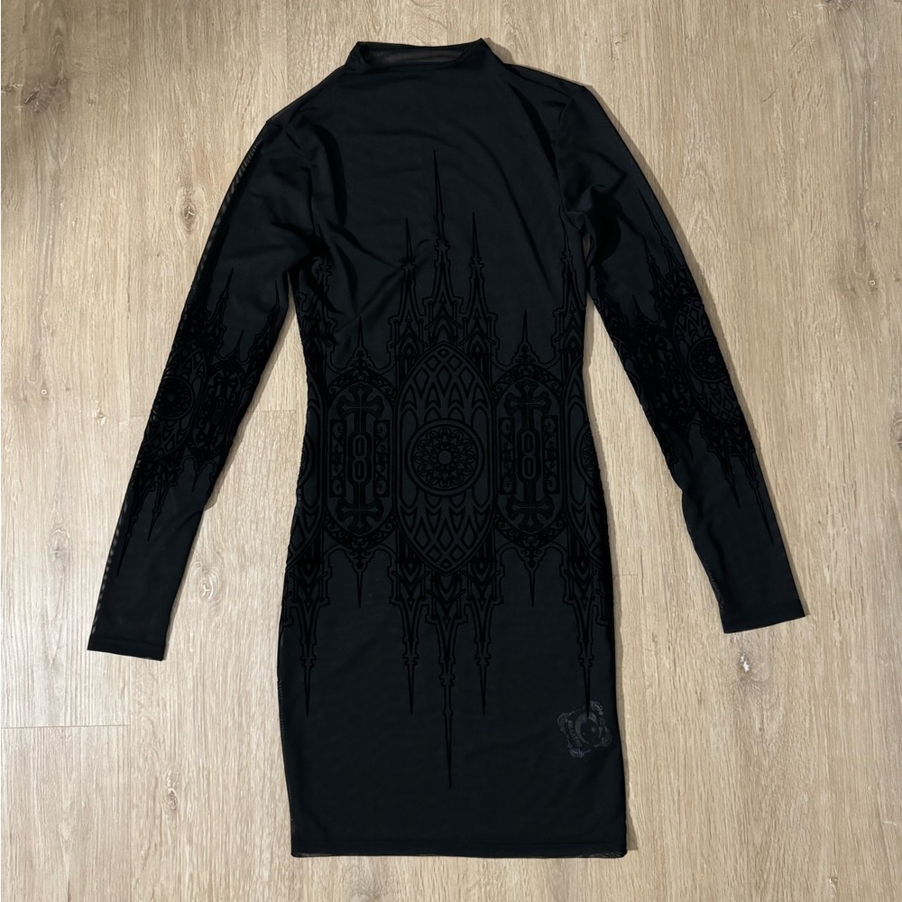 Killstar unholy matrimony mesh dress